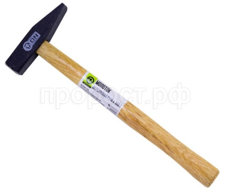 Молоток слесарный деревянная ручка 300г 06-01-101/6шт