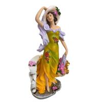 Фигура Дама в шляпе L20W17H32 718353/D196