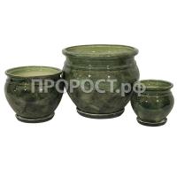 Элегант из 3-х зеленый