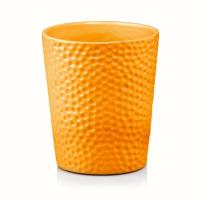 Кашпо Orchid d13; h15см горчичный 072031