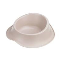 Миска одинарная пластик ФЛАВ д/кошек и собак 650мл капучино /М1803/М-пластика
