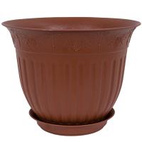 Кашпо Виноград D29 терракот с под. 6л 5PL0165 /10шт/ТП