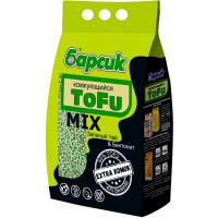 Наполнитель БАРСИК Тофу микс Зеленый чай & бентонит комкующийся 4,54л/3шт/93104 Наполнитель БАРСИК Тофу микс Зеленый чай & бентонит комкующийся 4,54л/3шт/93104