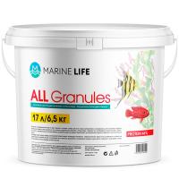 Корм для рыб Marine Life ALL Granules 17л/6,5кг