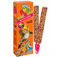 Лакомство д/птиц Палочки Веселый попугай д/волнистых попугаев Фрукты+ягоды 2шт/25шт/721/Зоомир