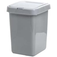 Контейнер для мусора Step 25л с крышкой Push to Open серый SV4143 