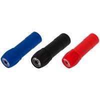 Фонарь универсальный повседневный сфокусир. свет 3хААА 1Вт пластик /75-717