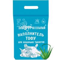 Наполнитель ЗаМУРРРчательный 5л ТОФУ аромат Алоэ/5шт