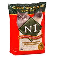 Наполнитель Compact  №1 комкующийся 10л Наполнитель Compact  №1 комкующийся 10л