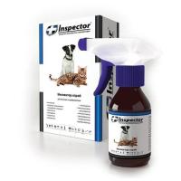 Спрей Инспектор от/блох и клещей д/собак и кошек 100мл/12шт/I211/Экопром