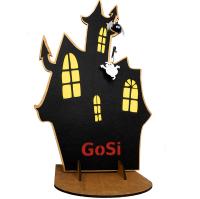 Когтеточка Фигурная Когтедральный Собор с игрушкой и дразнилкой/sh-007979/GoSi Когтеточка Фигурная Когтедральный Собор с игрушкой и дразнилкой/sh-007979/GoSi