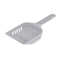 Совок для кошачьего туалета серый/