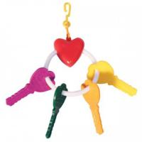 Игрушка д/птиц Связка ключей БЛИСТЕР SL043B/Вестерн