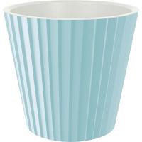 Кашпо Sand D190 3,3л утренний туман с вставкой IG64011 /9шт/ПР