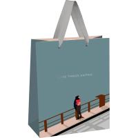 Пакет подарочный  26*32*12см "Любить-это беречь" отд. фольгой мат. ламинация MESHU/Рельеф Пакет подарочный  26*32*12см "Любить-это беречь" отд. фольгой мат. ламинация MESHU/Рельеф