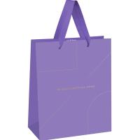 Пакет подарочный 33*42*12см "Monocolor. Lavender" отд. фольг, мат лам MESHU/Рельеф Пакет подарочный 33*42*12см "Monocolor. Lavender" отд. фольг, мат лам MESHU/Рельеф