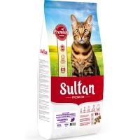 Кошки Султан Премиум для стерилизованных индейка с клюквой 10кг/6360 ЧЗ
