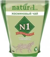 Наполнитель Барсик Naturel №1 Жасминовый чай комкующийся 4,5л/10шт/92410