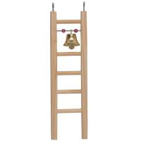 Игрушка д/птиц Лесенка малая с бусами и колокольчиком 63*8*200мм 8578/Дарэлл