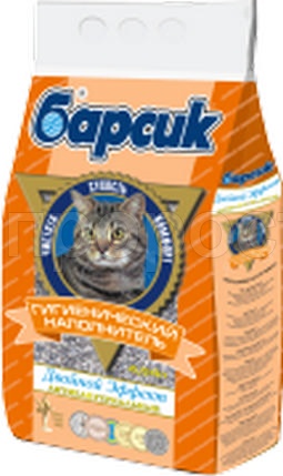 Наполнитель Барсик Эффект 4,54л оранжевый  Наполнитель Барсик Эффект 4,54л оранжевый