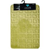 Комплект ковриков д/ванной и WC Рим 50*80/40*50см зеленый МС2-513 /25шт/ My Crystal