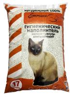 Наполнитель Ерошка впитывающие мелкие гранулы 17л 10кг Наполнитель Ерошка впитывающие мелкие гранулы 17л 10кг