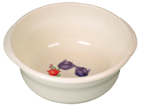 Таз 12л "Новинка" с ручками слоновая кость 03014