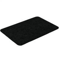 Коврик придверный 40*60см VORTEX "Slim" влаговп. ребристый подложка tpr черный 24386