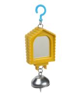 Игрушка д/поп Зеркало двойное 01 с 1 железным колокольчиком/150шт/Бриллиант