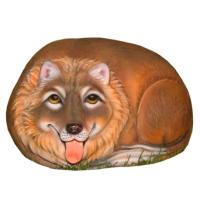 Фигура Камень Пес Мухтар L57W49H32см 90682/682