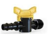 Полив КЛ Кран-трубка заершенный с наружной резьбой 16*1/2" 321-016-012 / /Виола