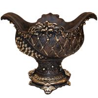 Ваза Бусинка бронза пластик 28*34*21см ПИ-126