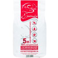 Наполнитель Ерошка комкующ. красн. 5л/5шт