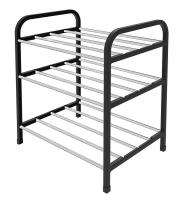 Этажерка для обуви 3-х ярусная 440х330х500 серый  ЭТЭ1/С Этажерка для обуви 3-х ярусная 440х330х500 серый  ЭТЭ1/С