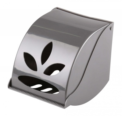 Держатель для туалетной бумаги закрытый Эконом серый Держатель для туалетной бумаги закрытый Эконом серый