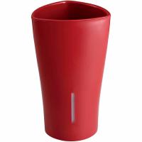 Кашпо Венера 15,5*26,1см красное  KD331/36шт/КР