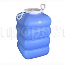 Фляга "Гранде" 100л с ручками голубой Фляга "Гранде" 100л с ручками голубой