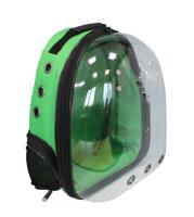 Рюкзак-переноска д/животн.трансформер раскладной 24x30x40см зеленый/Рст451з/Евро