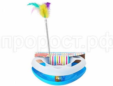 Игрушка для кошек Лабиринт с дразнилкой 30*25см ДИ945 Игрушка для кошек Лабиринт с дразнилкой 30*25см ДИ945