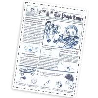 Игрушка с Газета 26,5х18,5см ИС-17