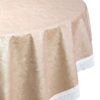 Скатерть 135х200 "Колорит Шелк" виниловое кружево /8739/Перспектива