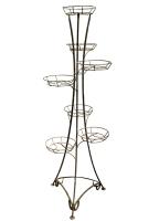 Подставка РЗДИ 7 горш.кв. антик серебро 207