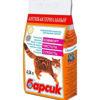 Наполнитель Барсик обычный (стандарт рыжий) 4,54л/3шт/92001