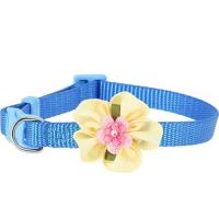 Ошейник нейлон 10мм с пряжкой-защелкой бантом 20-30см голубой/00210020-16/Каскад Ошейник нейлон 10мм с пряжкой-защелкой бантом 20-30см голубой/00210020-16/Каскад
