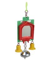 Игрушка д/поп Зеркало двойное 02 (2пл.+1желез.)/150шт/Бриллиант