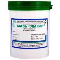 П Мазь ЯМБК 150гр БАНКА /40шт/ ОАО Завод «Ветеринарные препараты»,Россия