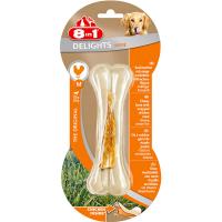 Лакомство С 8в1 Косточка д/собак сред и круп.пород прессованная с куриным мясом/110781/АП