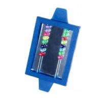 Игрушка д/птиц Зеркало со счетами 13*7см БЛИСТЕР SL042B/Вестерн