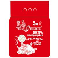 Наполнитель ЗаМУРРРчательный 5л комкующийся ЭКСТРА/5шт/350шт