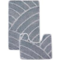 Комплект ковриков д/ванной и WC Радуга 50*80/40*50см серый МС2-079 /25шт/ My Crystal Комплект ковриков д/ванной и WC Радуга 50*80/40*50см серый МС2-079 /25шт/ My Crystal